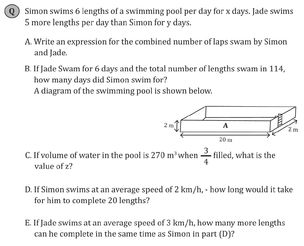 Question 1
