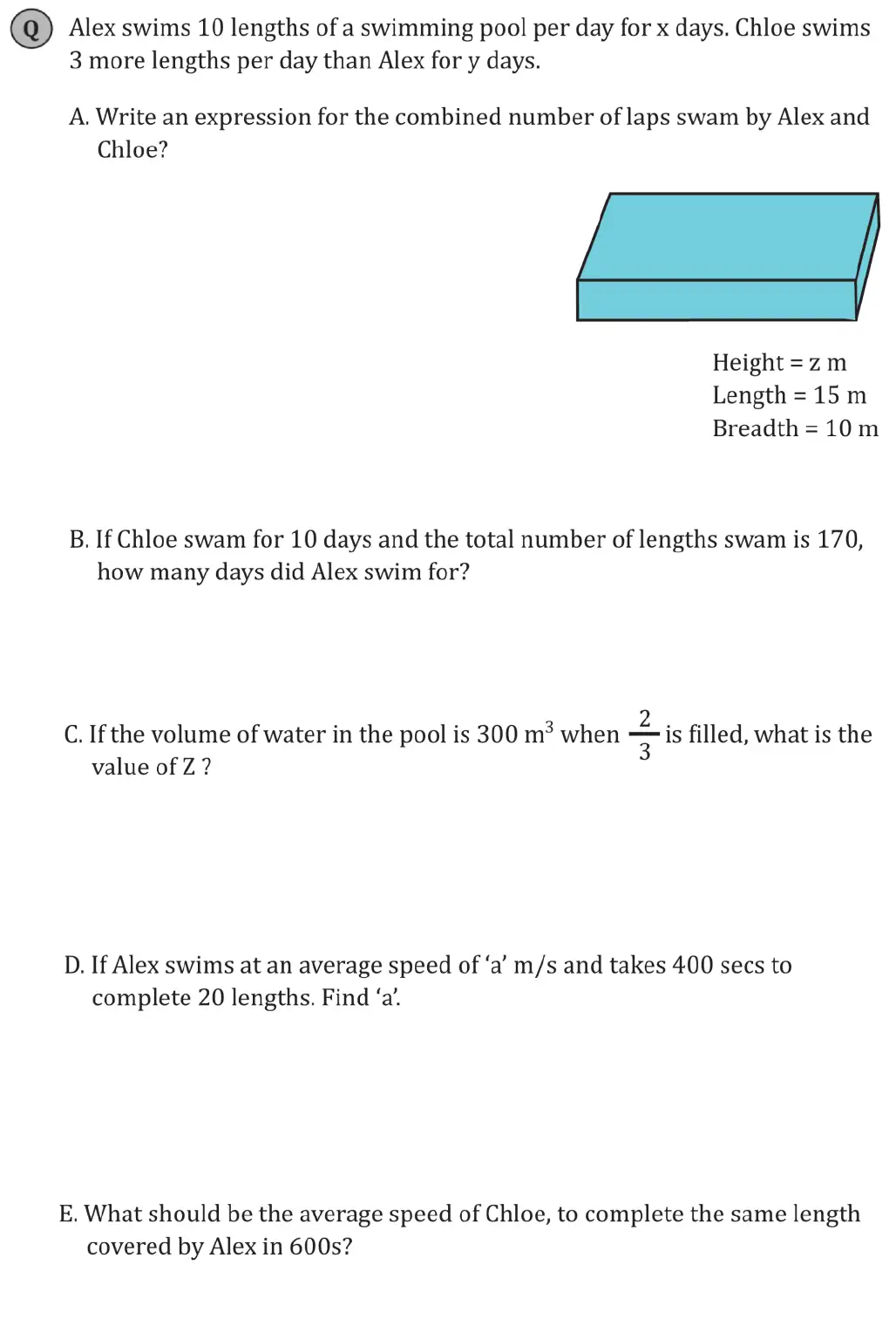 Question 1
