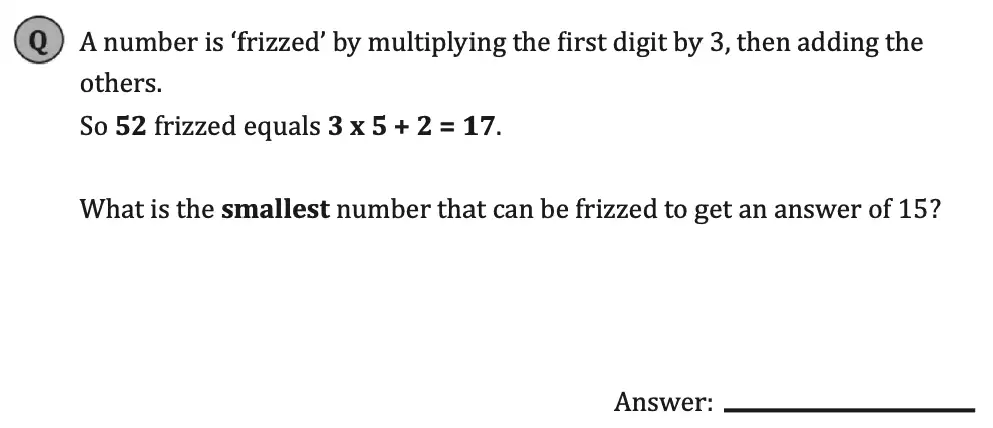 Question 1