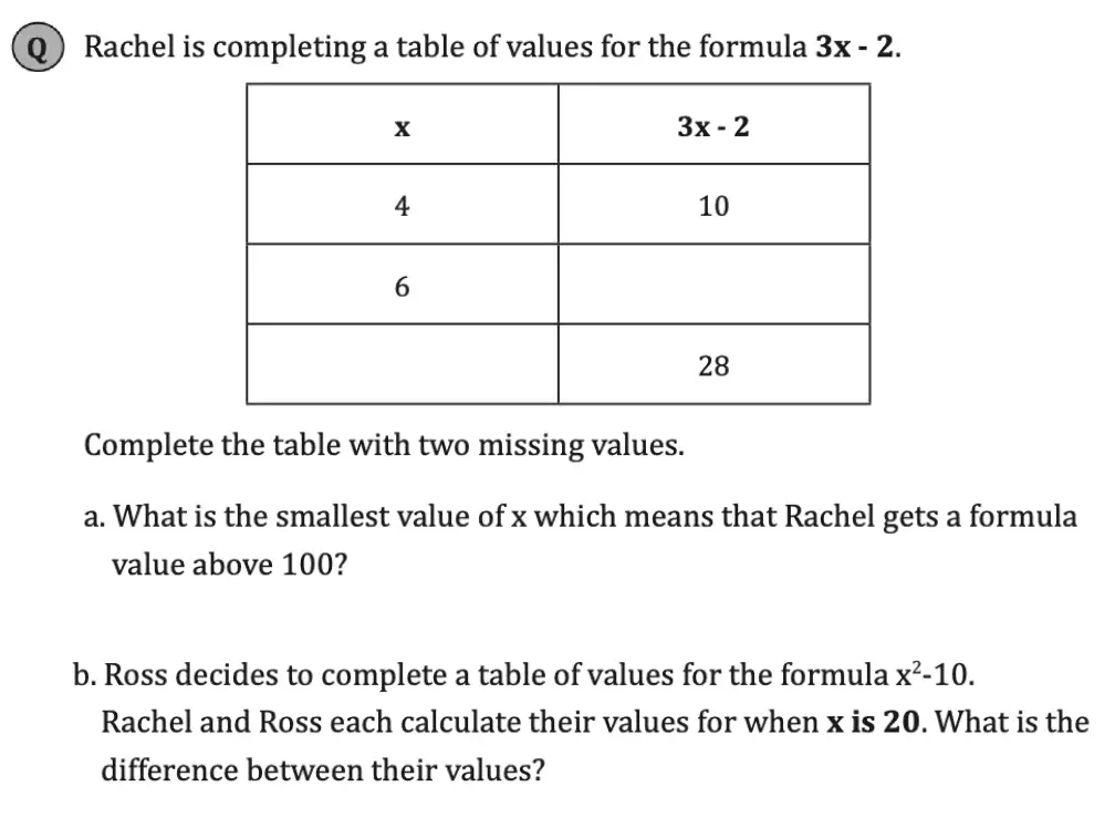 Question 1