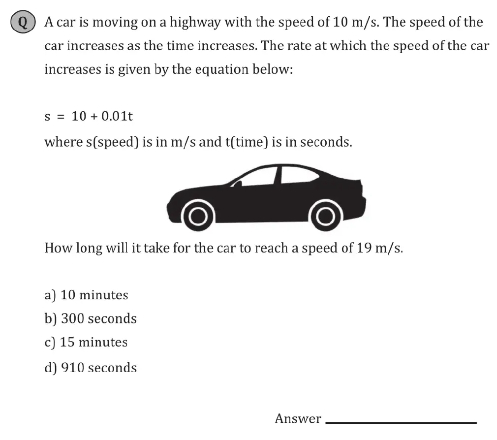 Question 1