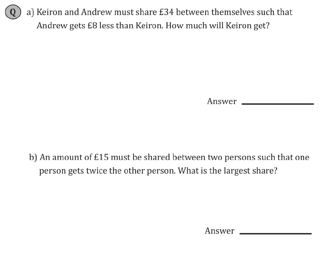 Question 1