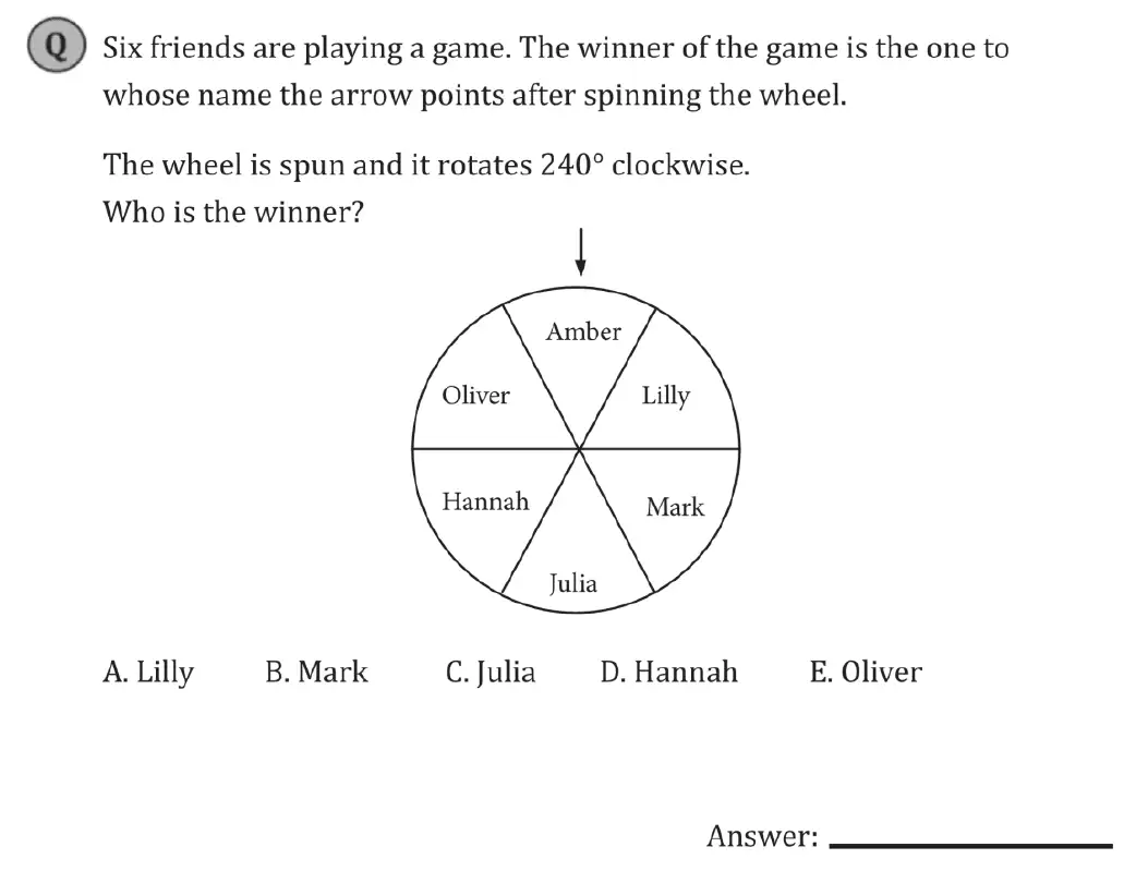 Question 1