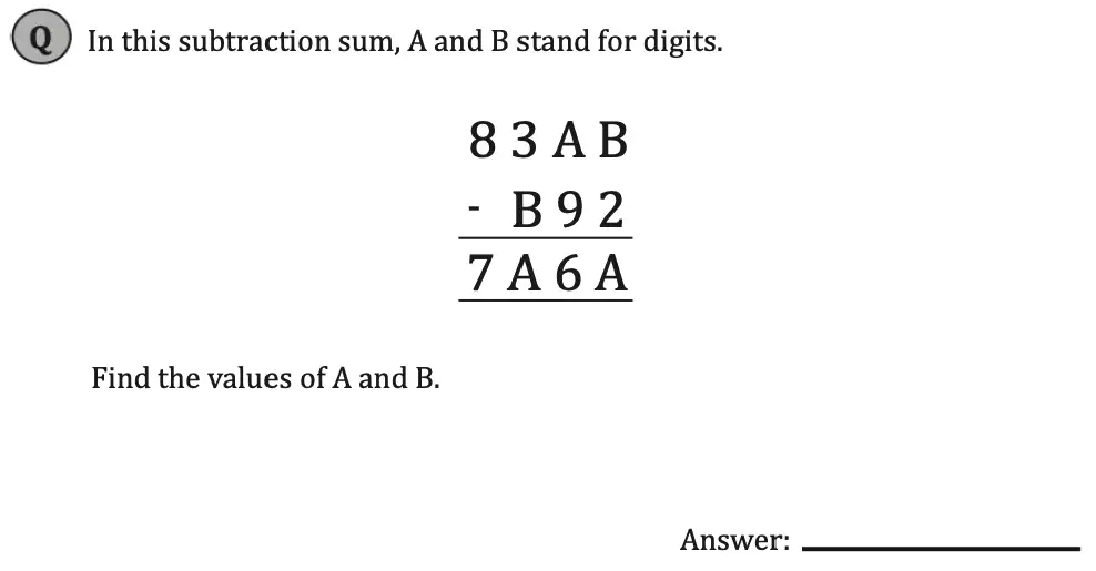 Question 1