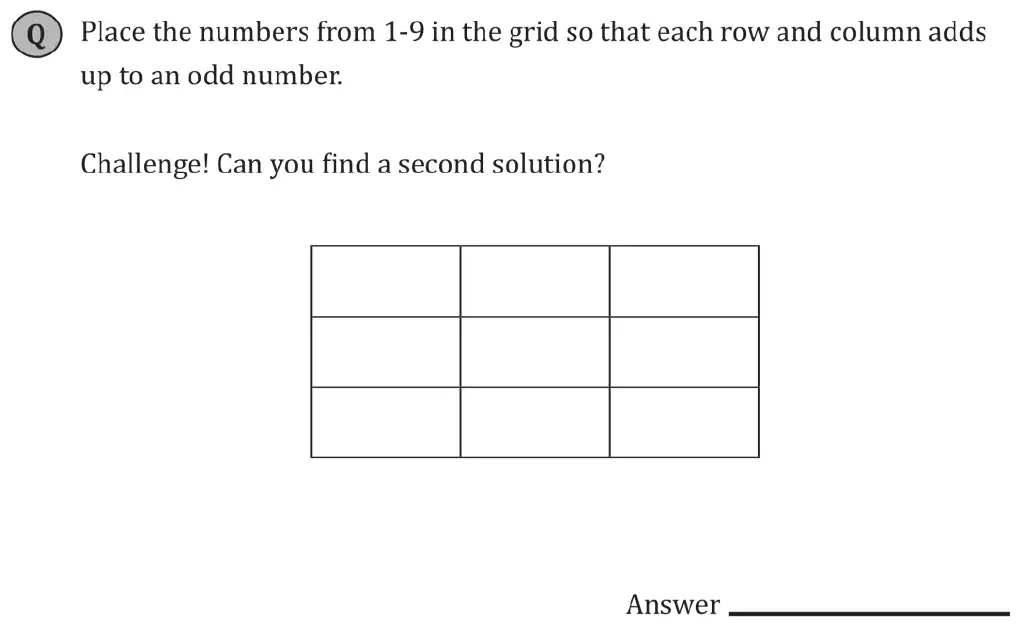 Question 1