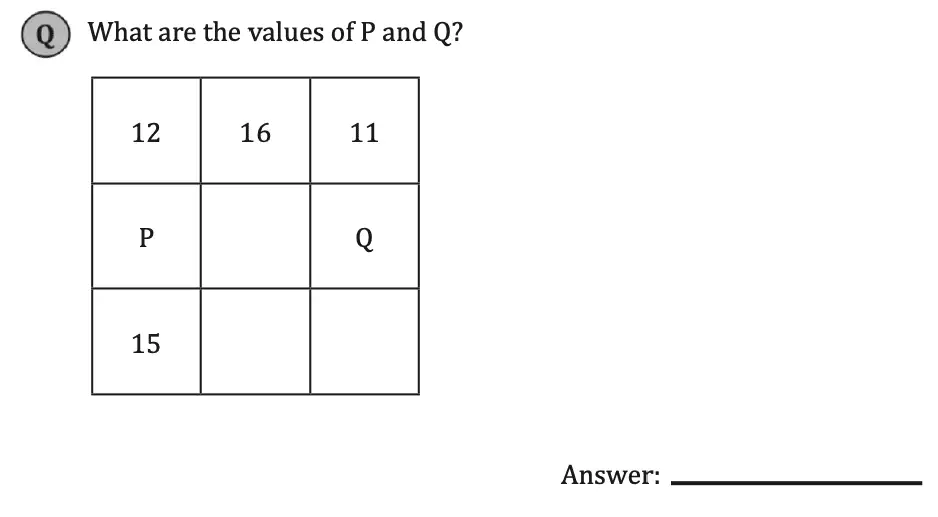 Question 1