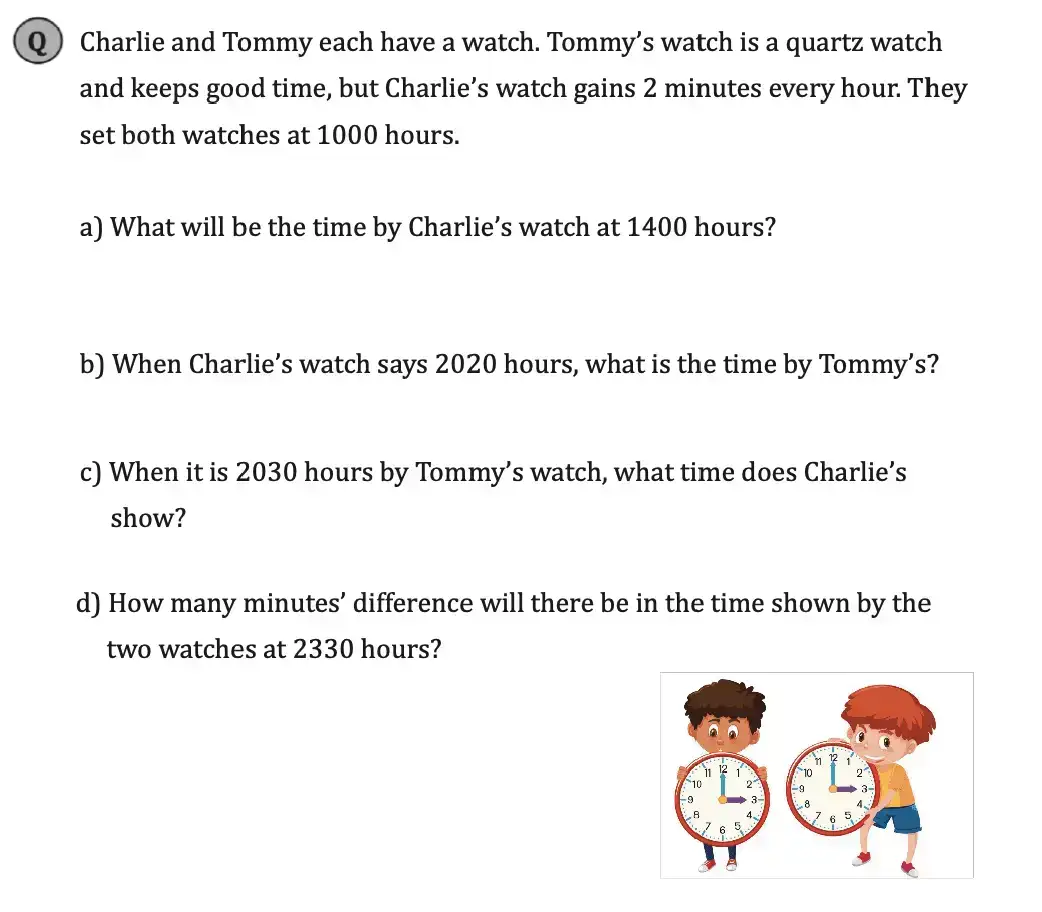 Question 1