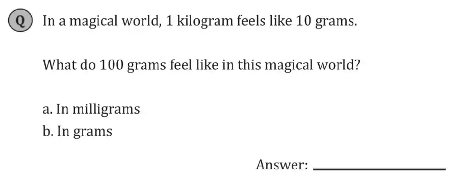 Question 1