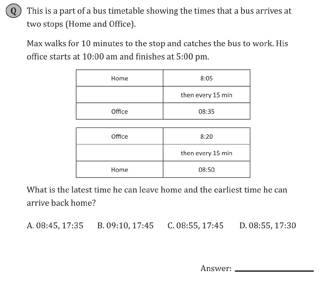 Question 1