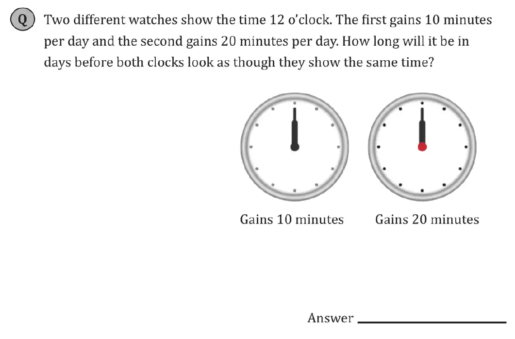 Question 1