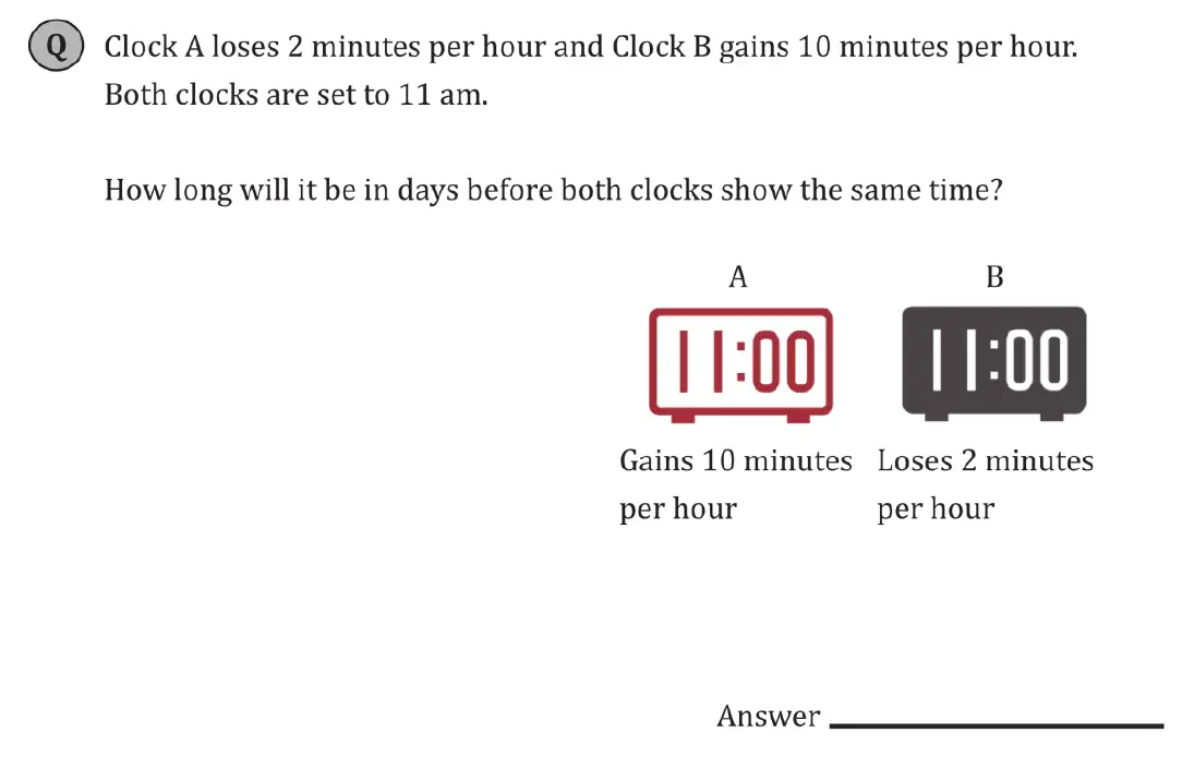 Question 1