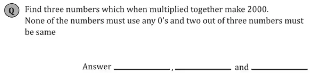 Question 1