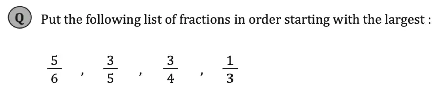 Question 1