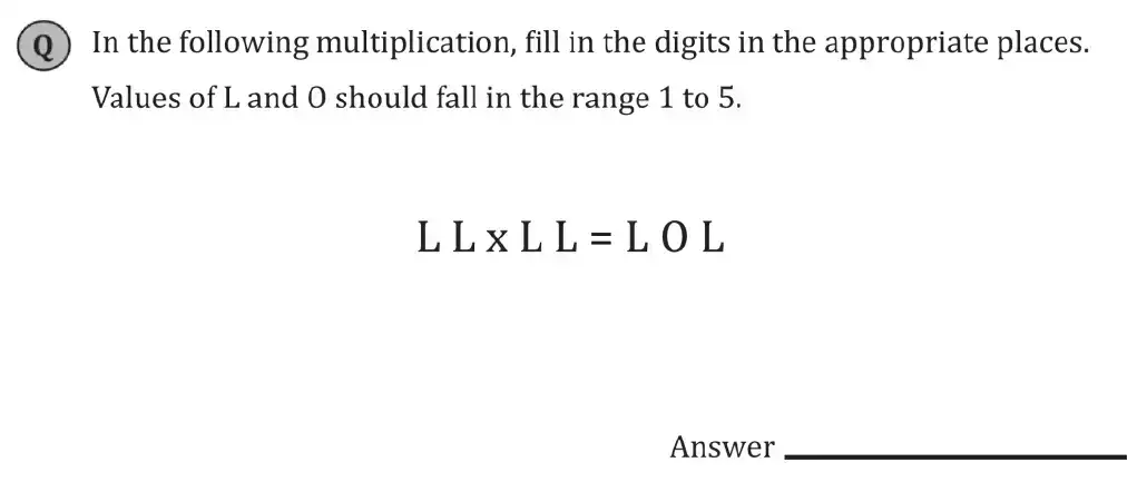 Question 1