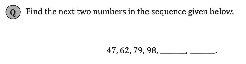 Question 1