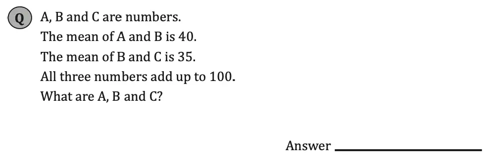 Question 1