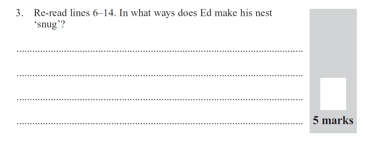 Question Group-1-2014-English-Paper-Question-03 - The North London Independent Girl's School's Consortium Group 1 – 11+ English Entrance Examination – 2014