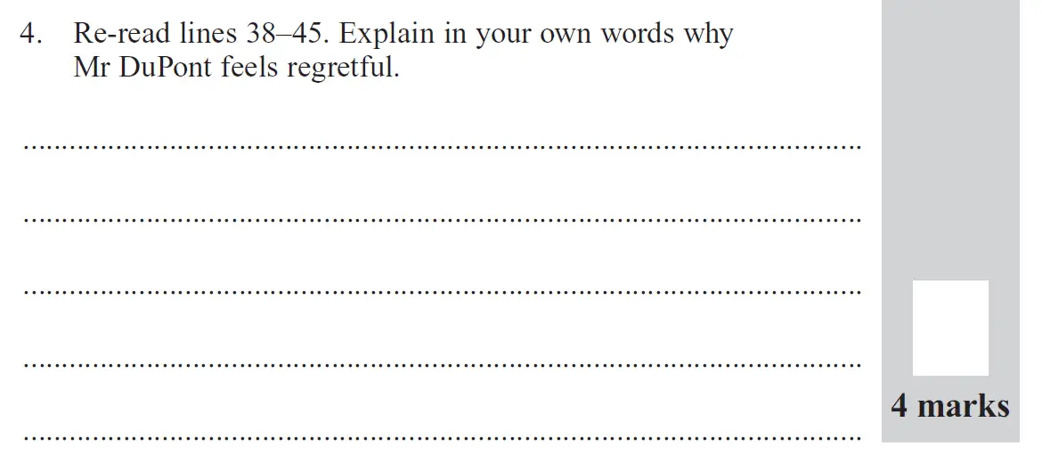 Question Group-1-2014-English-Paper-Question-04 - The North London Independent Girl's School's Consortium Group 1 – 11+ English Entrance Examination – 2014