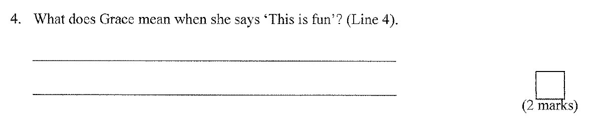 Question 04 - City of London School for Girls – 11+ English Entrance Examination – 2008