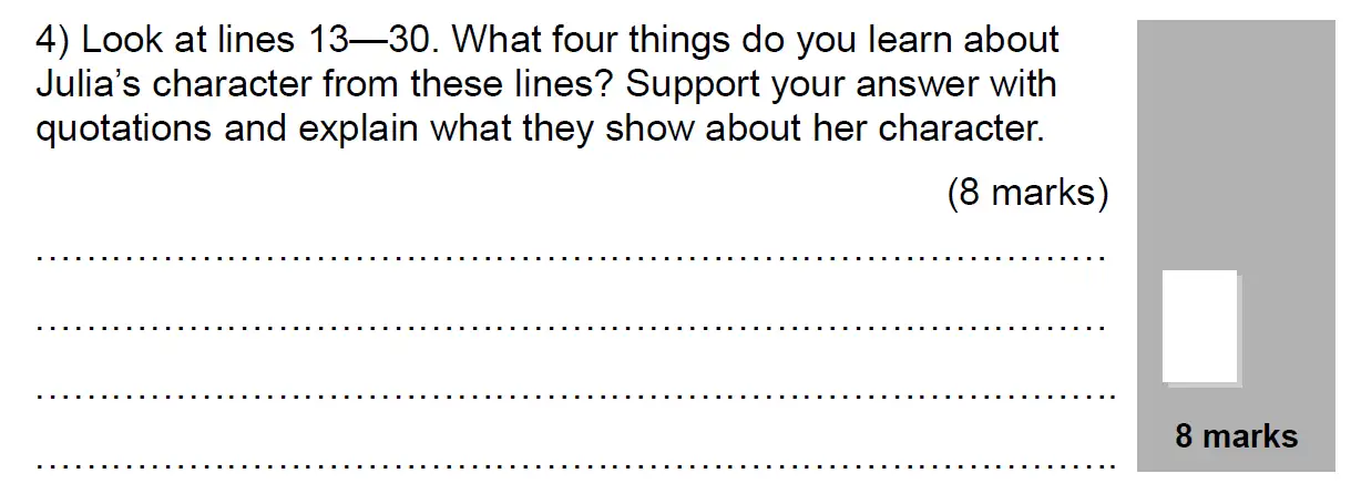 Question Group-2-2010-English-Paper-Question-04 - The North London Independent Girls’ Schools’ Consortium – 11+ English Entrance Paper – 2010