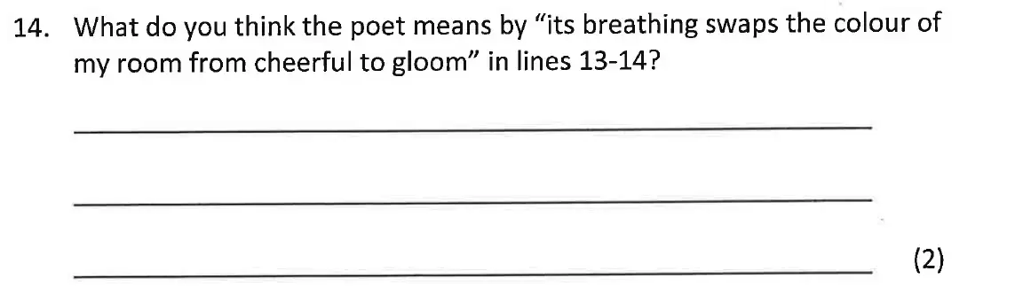 Question 14 - Bancroft's School - 11+ English Sample Paper - 2016