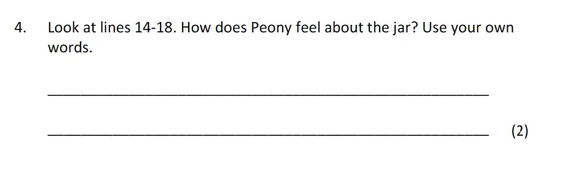 Question 04 - Bancroft’s School - 11+ Entrance Examination English Paper 2017