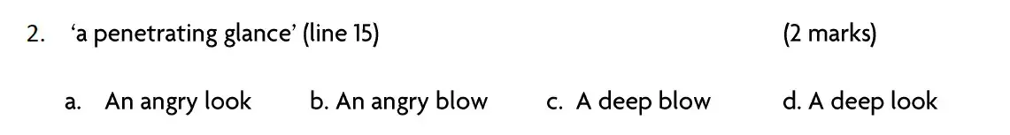 Question Blackheath-High-School-GDST-11-Plus-English-Entrance-and-Scholarship-Exam-Paper-Question-02 - Blackheath High School GDST – 11+ English Entrance and Scholarship Exam – 2022
