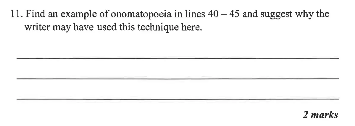 Question Exam - Caterham School –  11+ English Entrance Exam – 2025