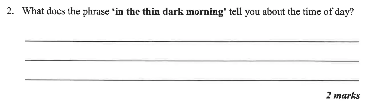 Question Exam - Caterham School –  11+ English Entrance Exam – 2025