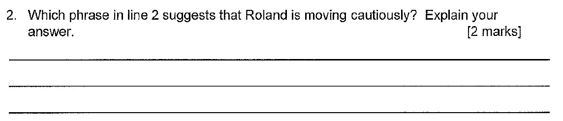 Question 02 - Chigwell School – 11+ English Entrance Examination – 2019