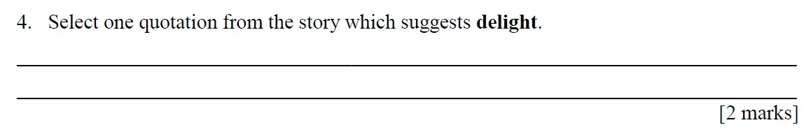 Question 04 - City of London Freemen School 11 Plus English Sample Paper 2014
