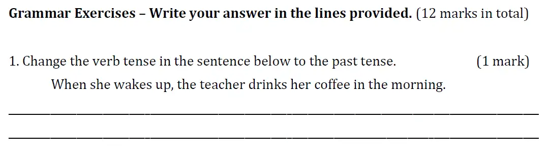 Question 09 - Colfe's School  – 11+ Entrance Exam Sample Paper – 2018