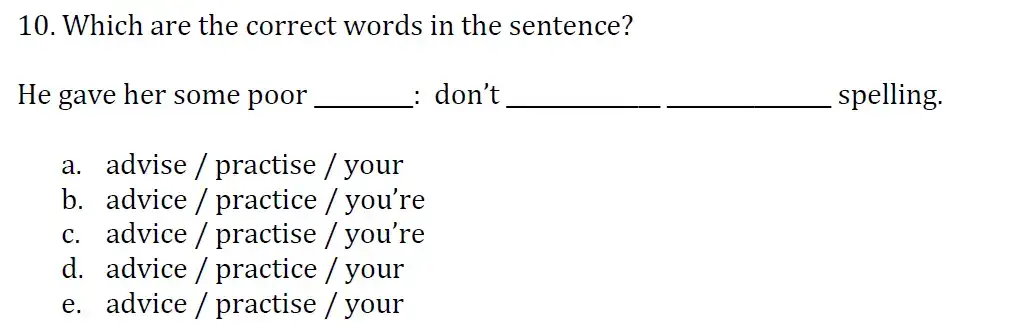 Question 10 - Colfe's School – 11+ Entrance Exam Sample Paper – 2022