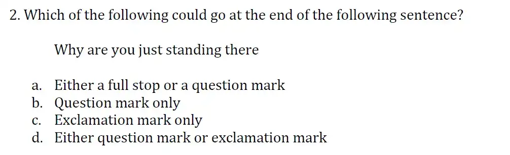 Question 02 - Colfe's School – 11+ Entrance Exam Sample Paper – 2022