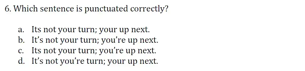 Question 06 - Colfe's School – 11+ Entrance Exam Sample Paper – 2022