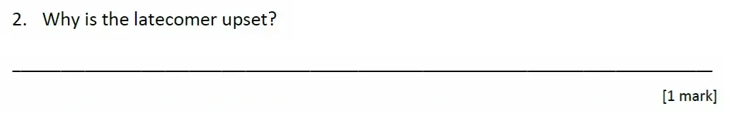 Question 02 - Eltham College – 11 Plus Exam English Past Paper – 2024