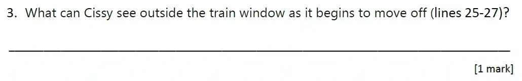 Question 03 - Eltham College – 11 Plus Exam English Past Paper – 2024