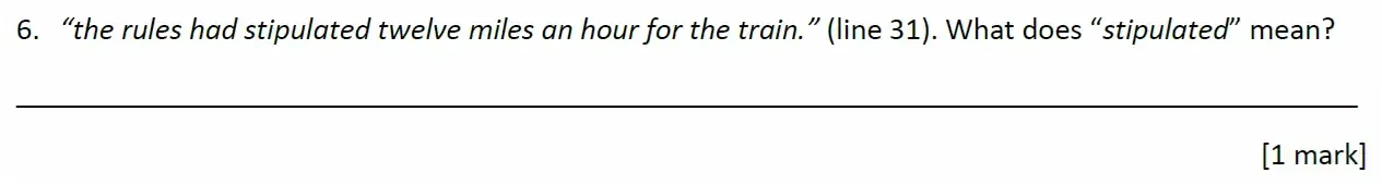 Question 06 - Eltham College – 11 Plus Exam English Past Paper – 2024