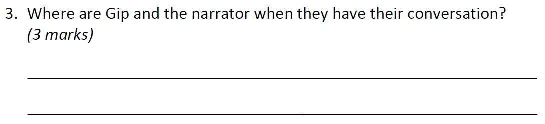 Question 03 - Eltham College – 11+ English Sample Paper – 2017