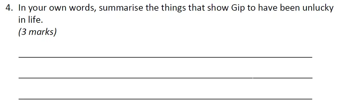 Question 04 - Eltham College – 11+ English Sample Paper – 2017