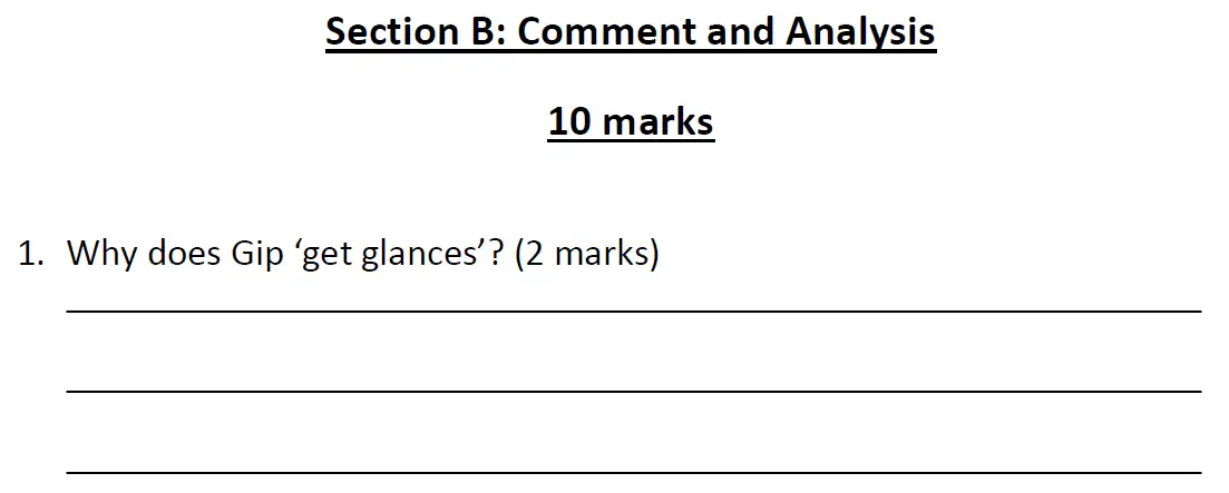 Question 01 - Eltham College – 11+ English Sample Paper – 2017