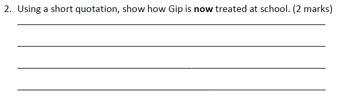 Question 02 - Eltham College – 11+ English Sample Paper – 2017