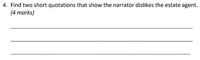 Question 04 - Eltham College - 11 Plus English Sample Paper - 2019