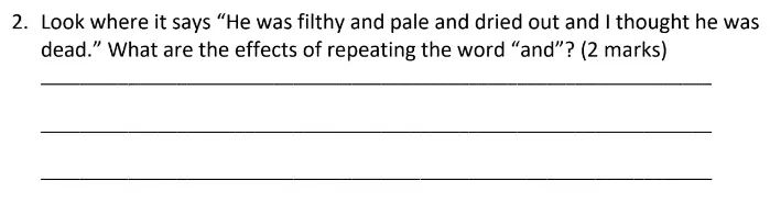Question 02 - Eltham College - 11 Plus English Sample Paper - 2019