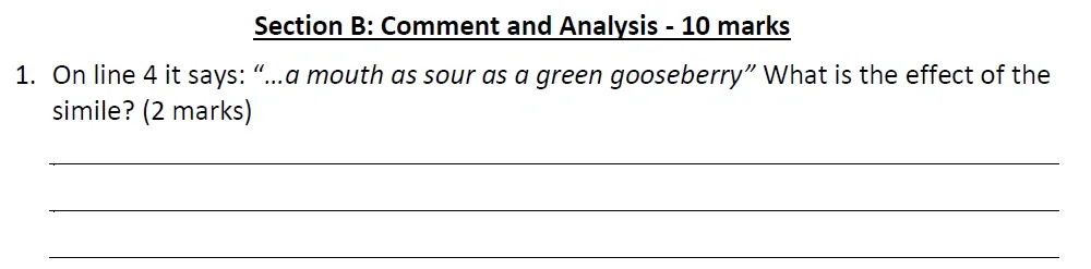 Question 01 - Eltham College – 11+ English Entrance Examination – 2020