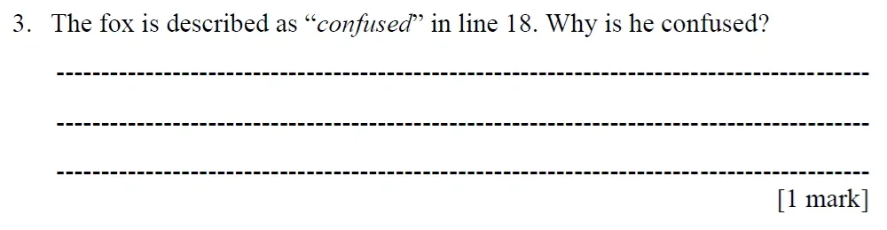 Question 03 - Eltham College – 11+ English Entrance Examination – 2026