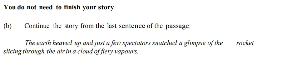 Writing task 02 - Emanuel School – 11+ English Examination Paper – 2025