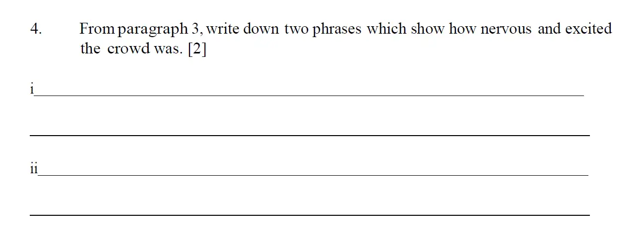 Question 04 - Emanuel School – 11+ English Examination Paper – 2025