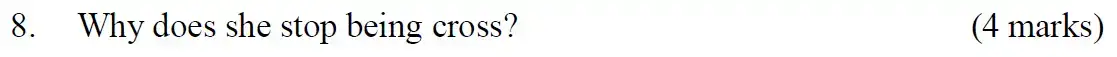 Question 08 - Emanuel School – 11+ English Sample Paper 3 – 2022