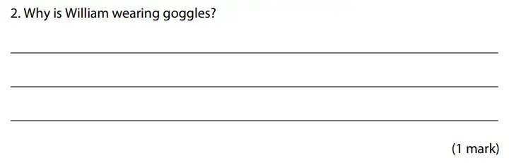 Question 02 - Emanuel School 11 Plus English Sample Paper 1